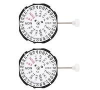 Kznifmk 2 x movimento orologio, movimento a tre movimento orologio al quarzo, SL28 per accessori di riparazione orologio (doppio calendario)