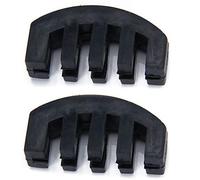 Kznifmk 2 x mute di 4/4 Violino nero in gomma