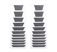 Kznifmk 2 x Pennarelli per incisi per chitarra e basso, trapezio