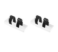 Kznifmk 2 x per vassoio della batteria telecomandata Supporto per alloggiamento della batteria per Axial SCX10 TRX4 D90 1/8 1/10 pezzi di ricambio auto telecomandati