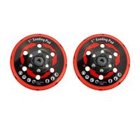 Kznifmk 2 x Piastra di supporto per lucidatrice a doppia azione da Polisher supporto posteriore piastra di supporto 5 pollici 125 mm