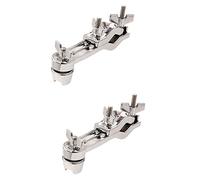 Kznifmk 2 x pinza supporto pinze tamburi set supporto pinza percussione supporto accessori
