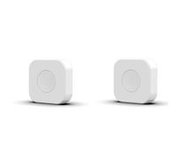 Kznifmk 2 x Pulsante Tuya Zigbee Interruttore di Scena Intelligente Collegamento Intelligente Interruttore Automazione Funziona con Smart Life