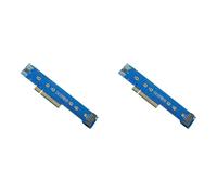 Kznifmk 2 x Scheda Adattatore per Chassis 1U PCIe 3.0 4.0 X8 a 2 Pezzi NVMe M.2 NGFF SSD Splitter Card Adattatore Card