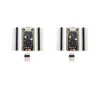 Kznifmk 2 x scheda di develotazione NRF52840 Supermini compatibile per la gestione della ricarica Bluetooth Nice Nano V2.0