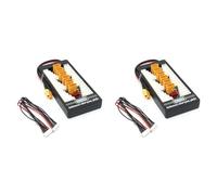 Kznifmk 2 x Scheda di Ricarica Parallelo Multi 2S-6S Lipo Presa XT60 per Caricabatteria RC B6AC A6 720I Scheda Piastra di Ricarica