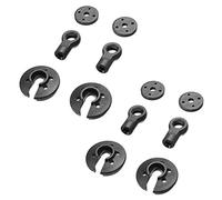 Kznifmk 2 x Staffa per ponte pistone ammortizzatore EA1029 per JLB Racing Cheetah 11101 21101 J3 Velocità 1/10