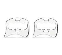 Kznifmk 2 x Strumenti di Massaggio Guasha in Acciaio Inossidabile, Strumento di Raschiatura Iastm per Strumento di Massaggio Raschiatura Tessuti Morbidi, Usato per La Indietro, Gambe Braccia