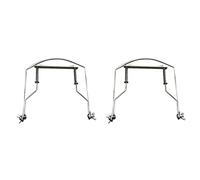 Kznifmk 2 x Supporto per collo di con 10 fori, arpa blu bocca, supporto per organo, supporto per , colore: