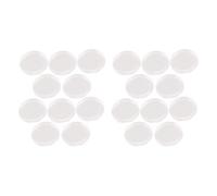 Kznifmk 20 Pz Contenitore Rotondo in Plastica Trasparente per Capsule da 30 mm