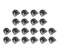 Kznifmk 20 x Coltello in titanio in ceramica nera per cane da compagnia, tagliacapelli testa per tosaerba per P2 P3 P6 P9 S1 ZP-295 ZP-293 4