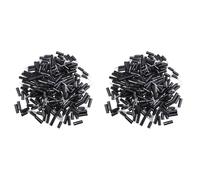 Kznifmk 200Pcs / Lot 2Ml Bottiglia di Profumo in Plastica Nera con per Campioni Bottiglia di Profumo per Atomizzatore con Sprayer