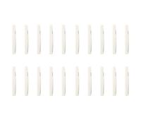 Kznifmk 20X Ponte Sellette Ponticello In per Chitarra Acustica 7,7x1x0,3cm