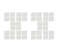 Kznifmk 240 pezzi per chitarra elettrica, set da 2,2 mm