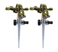 Kznifmk 2X 360 Spruzzatore Rotativo per per Prato Cortile