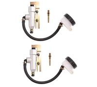 Kznifmk 2X 9010-080400 Pompa Maestro-Cilindro Freno a Piede Posteriore per CF500 ATV UTV Go Kart Moto 2011-2016 Pompa Freno Idraulica