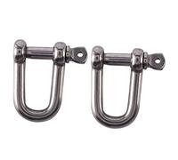 Kznifmk 2X D- Dritto M6X38mm, Corto, Acciaio AISI 316