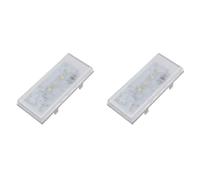 Kznifmk 2X Luce LED W10515058 Aggiornata Compatibile con //, Frigorifero e Congelatore