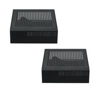 Kznifmk 2X M10 Mini ITX Cassa Del Computer Telaio Host HTPC USB2.0 ITX Chassis di Controllo Industriale per Le Imprese di Ufficio