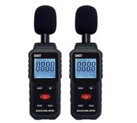 Kznifmk 2X Misurazione Del Livello Di Suono Digitale 30-130DB DB Detector Decibel Tester Audio Strumento di Diagnostica Metro