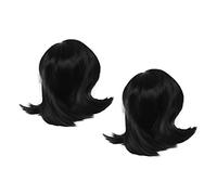 Kznifmk 2X Parrucca Anteriore Brasiliana Dei Capelli di Delle Parrucche Dei Capelli Corti Anteriori con L'Attaccatura Dei Capelli Pre Colto