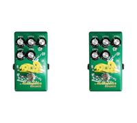 Kznifmk 2X Ringmod Effetto Chitarra Elettrica, Pedale Multi-Modulazione, Pedale Effetto Modulatore Ad , Accessori Pedale Chitarra