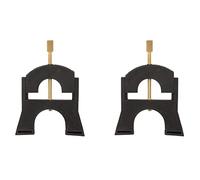 Kznifmk 2X Strumenti Ponte di Violoncello Cambiamento Spintore Corda di Violoncello 1/4-4/4 Accessori Durevoli Forte Violoncello