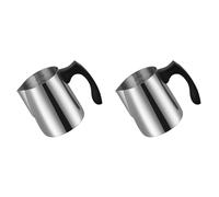 Kznifmk 2X Vaso per Candele, Recipiente per Sciogliere La da 32 Oz, Brocca per Candele da 900 Ml, Kit per Realizzare Candele In Acciaio Inossidabile