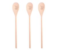 Kznifmk 3 cucchiai divertenti regalo di Natale, cucchiaio in legno divertente per mescolare la , cucchiaio in legno