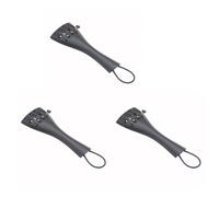 Kznifmk 3 pezzi 3/4 4/4 Violino Fiddle Cordiera Stile Collina con 3 pz Cordiera Corda Cordiera 4 Belle sintonizzatori in Lega di Alluminio e