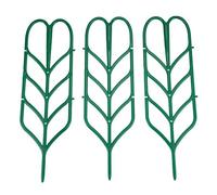 Kznifmk 3 pz mini DIY foglia forma giardino traliccio piante grata vasi supporti per piante rampicanti in vaso ivy cetrioli