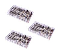 Kznifmk 3 x orologio corona orologio testa pezzi orologio per monete orologio da polso cupola, testa piatta orologio accessori kit