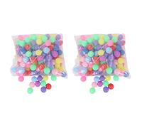 Kznifmk 300 Pezzi Serie/Pacchetto Colorato Pong Palle 40mm Intrattenimento Tennis da Tavolo Palline Colori Misti Birra Pong Palle