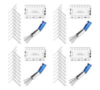 Kznifmk 36PZ Understrnelg Gauge Gauge + Strnelg Action Righello Gauge Tool + Guitar Bridge Saddle Nut Files Set Guitar Repair Tool Accessori