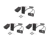 Kznifmk 3X Accessorio Preamp Piezoelettrico Pickup Violino Elettrico con di Tono nel