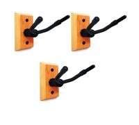 Kznifmk 3X Appendiabiti per Violino Supporto per Muro per Violino Supporto per Muro per Violino Base nel Legno Massello il Supporto per Violino Può Appendere L' per Violino