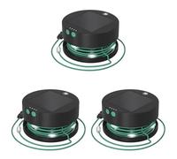 Kznifmk 3X Luce da Esterna Luci A Stringa Solare Lampada da A LED Caricatore per Telefono Gadget da Esterno Attrezzatura da