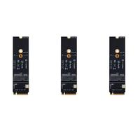 Kznifmk 3X M.2 + E Slot per Chiave a M.2 M Chiave WiFi Adattatore Bluetooth per AX200 9260 Bcm94352Z Scheda NVMe PCI Express SSD Port