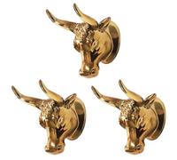 Kznifmk 3X Supporto per Chitarra Appendiabiti da Parete Bull Art Chitarra per Ukulele Gancio per Chitarra Supporto per Gancio da Parete Supporto per Basso Ukulele