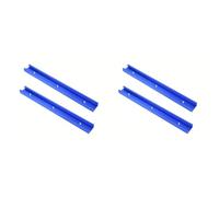 Kznifmk 4 Pezzi 30 Tipo T-Track T-Slot Track Jig Fissaggio Slot Connettore Legno Canalina Guida Falegnameria Strumenti 40 cm