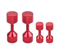 Kznifmk 4 Pin Di Allineamento A Due Fori in Alluminio da 1-1/8 Pollice e Flangia Rimovibile da 1-5/8 Pollice Rosso