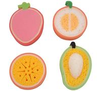 Kznifmk 4 pz piu' simpatico bagnarsi Cantalupo, fragola, arancia, bagnarsi lozione e' facile a causa schiuma, morbido e non danno tuo il bambino di pelle, molto rilassante e pulito