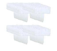 Kznifmk 40 Pezzi Recinzione da Giardino Imitazione Pietra Pianta Supporto Paletto Esterno Paesaggio Bordo