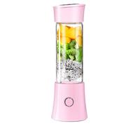 Kznifmk 480 ml Portatile USB Ricarica Frutta Shake Cup Home Quick Juicer Multi-Functional Mini Juicer Portatile per Home&Travel-A