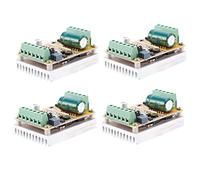 Kznifmk 4X 380W Scheda Controller Controller Motore Senza Una 3 Fasi (Senza/Senza Sensore Un Effetto Hall) Scheda Controller CC per Automa BLDC PWM CC 6.5-50V