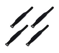 Kznifmk 4X Chitarra Corde Rumore Mute Banda Fascio Chitarra Damper Muter Wraps Guitar Banda Fascio Chitarra Basso Ukulele String Strumenti L