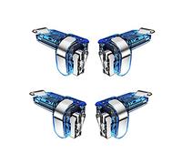 Kznifmk 4X Mini Trigger di Gioco per Gamepad Mobile Control L1 R1 Gioco Pulsanti di L1 R1