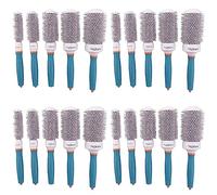 Kznifmk 4X per Capelli Professionale Un 5 Dimensioni per Pettine Un Rullo per Capelli per Pettine Rotonda Resistente Alle Alte Temperature