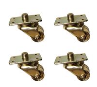 Kznifmk 4X Piano Caster Doppia Ruota Accessorio Swivel Moving Upright Wheels Duty Heavy Trolley Mobile Furnitureleg Protectors Floor