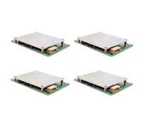 Kznifmk 4X Scheda di Protezione Caricabatterie al Litio Li- 4S 12V 50A con equilibrio della Batteria di Potenza/Migliorare la Scheda di Protezione della Scheda PCB